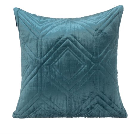 Parkland Collection Reta Transitional Quilted Throw Pillow 20" x 20" Teal