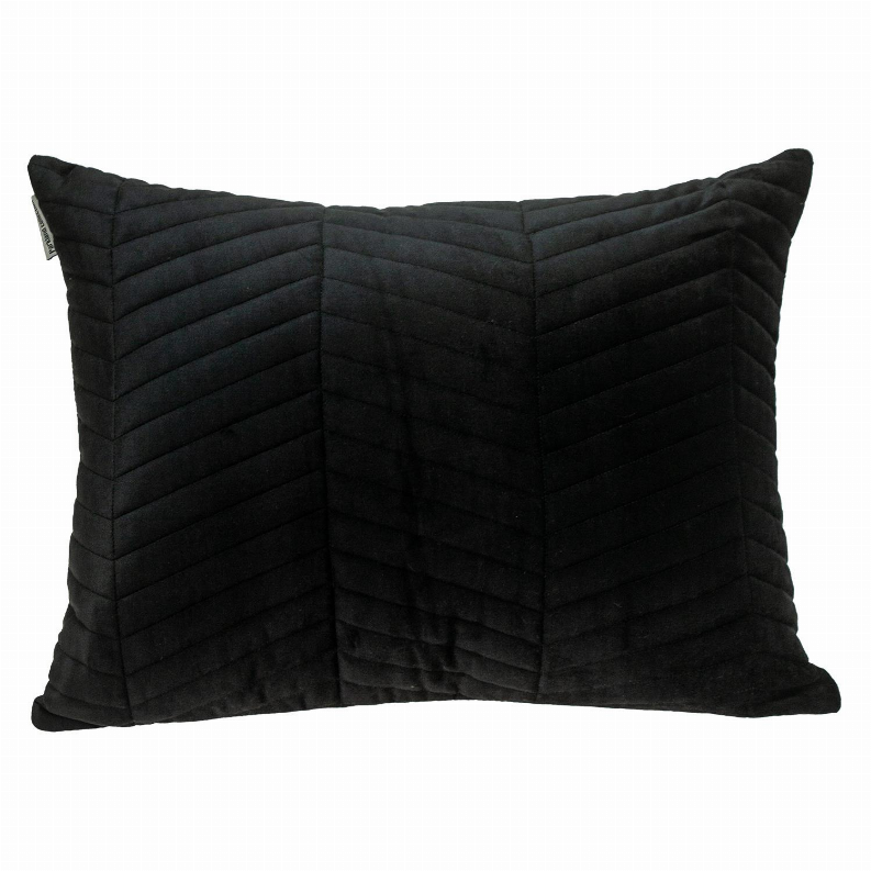 Parkland Collection Somin Transitional Lumbar Throw Pillow - Black
