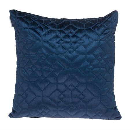 Parkland Collection Sora Transitional Quilted Throw Pillow 20" x 20" Navy