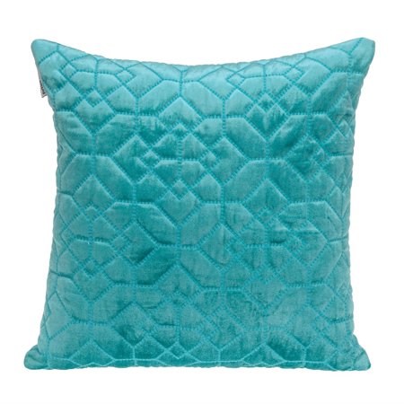 Parkland Collection Sora Transitional Quilted Throw Pillow 20" x 20" Aqua