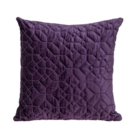 Parkland Collection Sora Transitional Quilted Throw Pillow 20" x 20" Purple