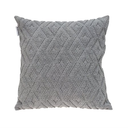 Parkland Collection Sorrel Transitional Throw Pillow - 18" x 18" Gray