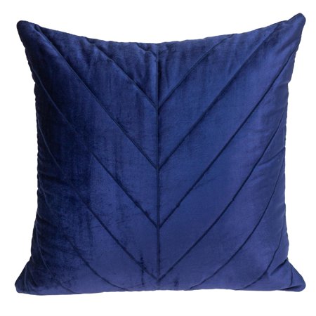 Parkland Collection Tobyn Transitional Quilted Throw Pillow 20" x 20" Blue