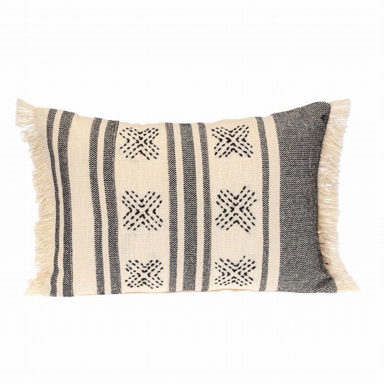 Parkland Collection Transitional Tribal Rectangle 14" x 20" Pillow