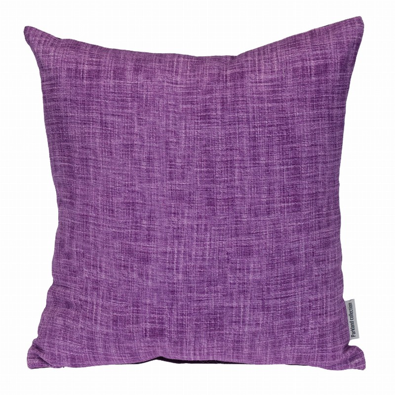 Parkland Collection Transitional Woven Square 18" x 18" Pillow - 18" x 18" Purple1