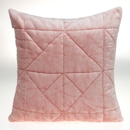 Parkland Collection Zoe Transitional Quilted Throw Pillow - 20" x 20" Pink