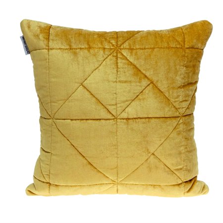 Parkland Collection Zoe Transitional Quilted Throw Pillow - 20" x 20" Yellow