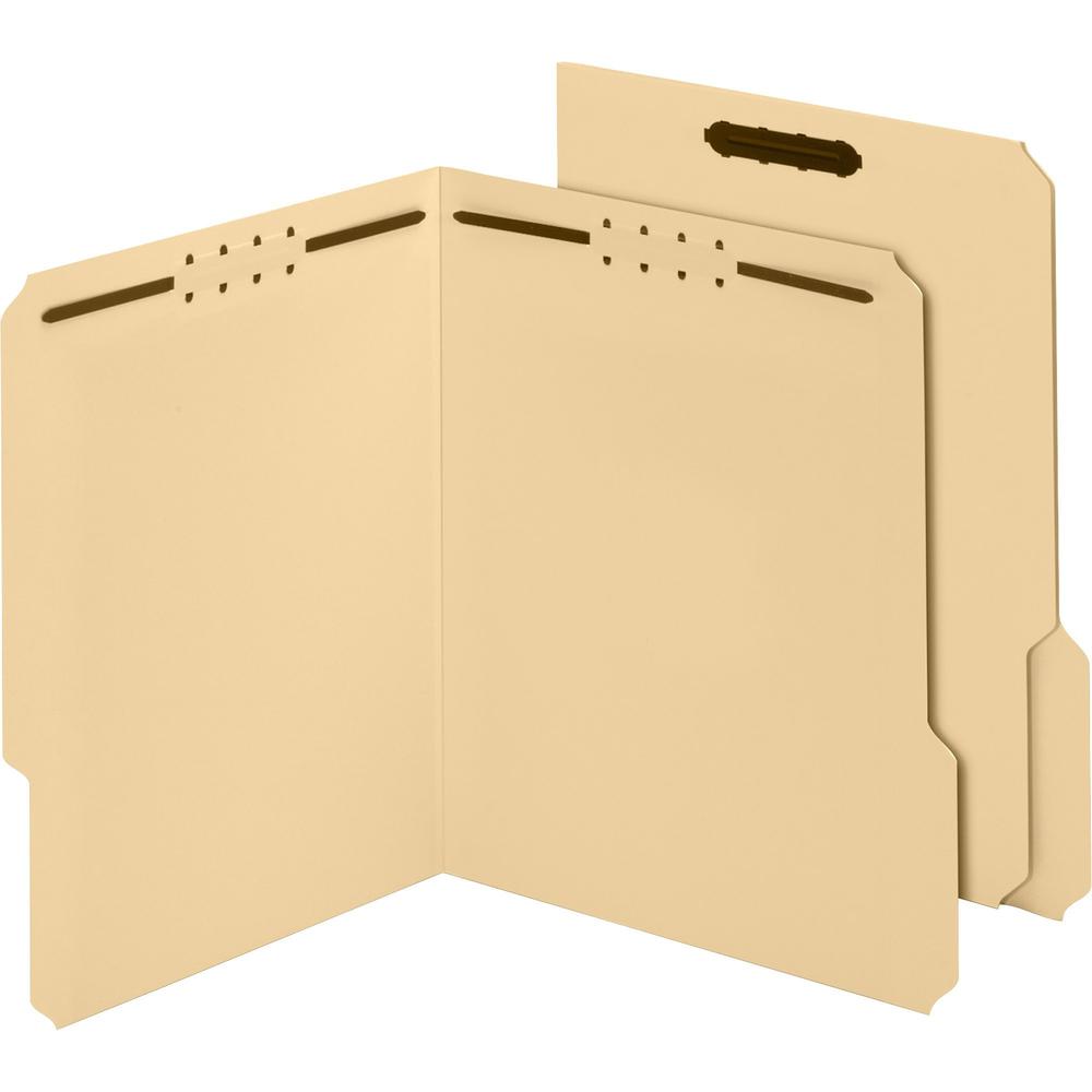 Pendaflex 1/3 Tab Cut Letter Recycled Top Tab File Folder - 8 1/2" x 11" - 3/4" Expansion - 2 x Prong K Style Fastener(s) - 2" F