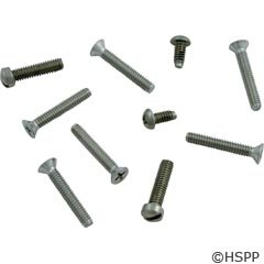 79205500 Screw Replacement Kit Small Stainless Steel Niches