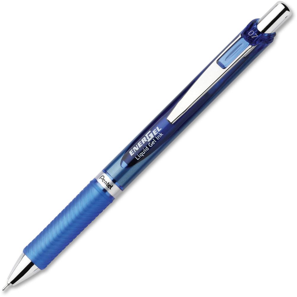 Pentel EnerGel RTX Liquid Gel Pens - Medium Pen Point - 0.7 mm Pen Point Size - Needle Pen Point Style - Refillable - Retractabl