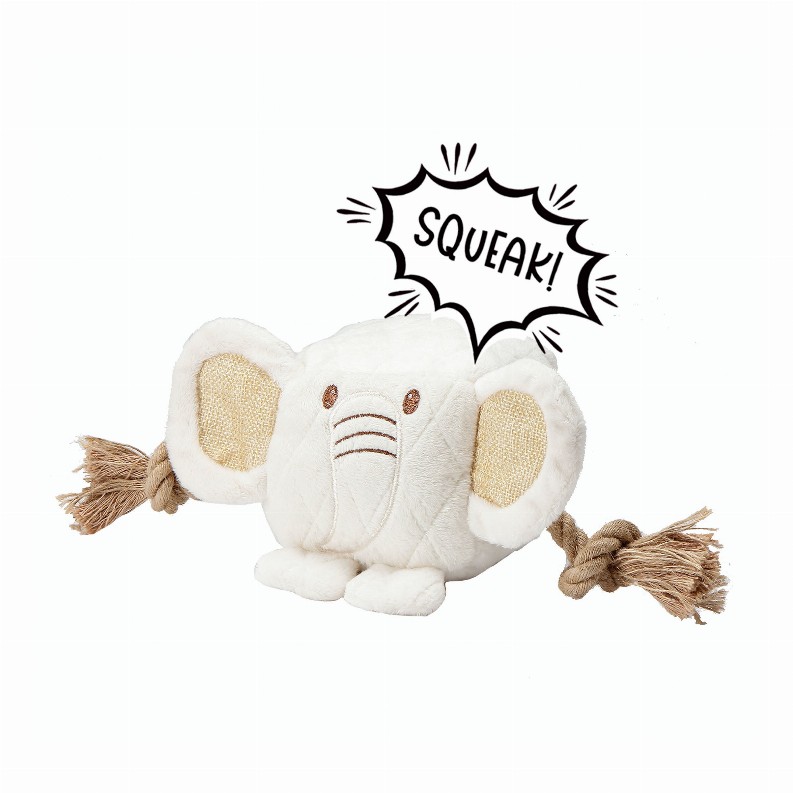 Cute Chunky Elephant Pet Toy