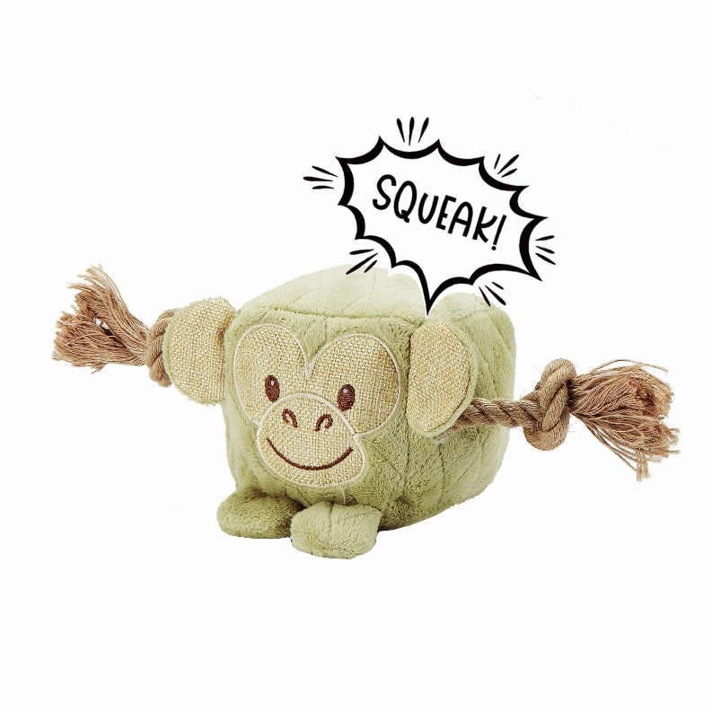 Cute Chunky Monkey Pet Toy