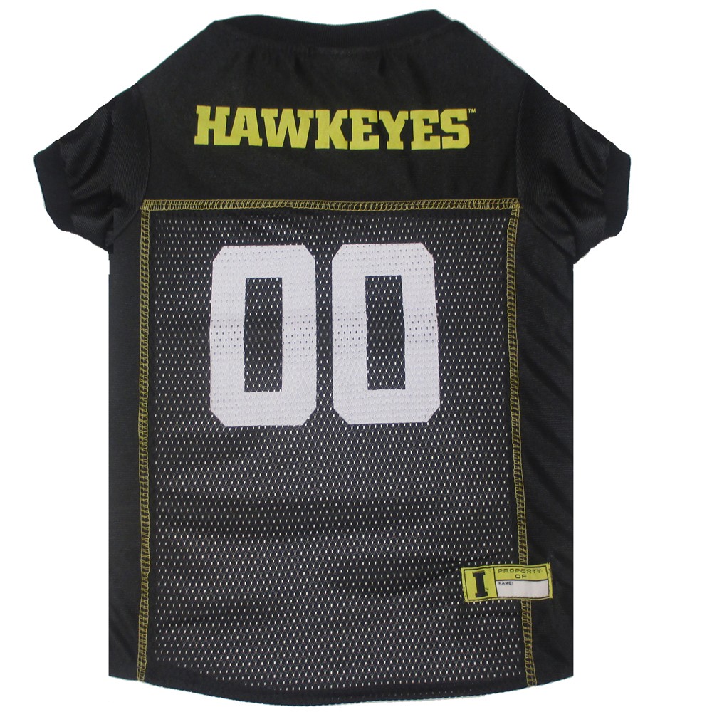 Iowa Hawkeyes Dog Jersey - XS