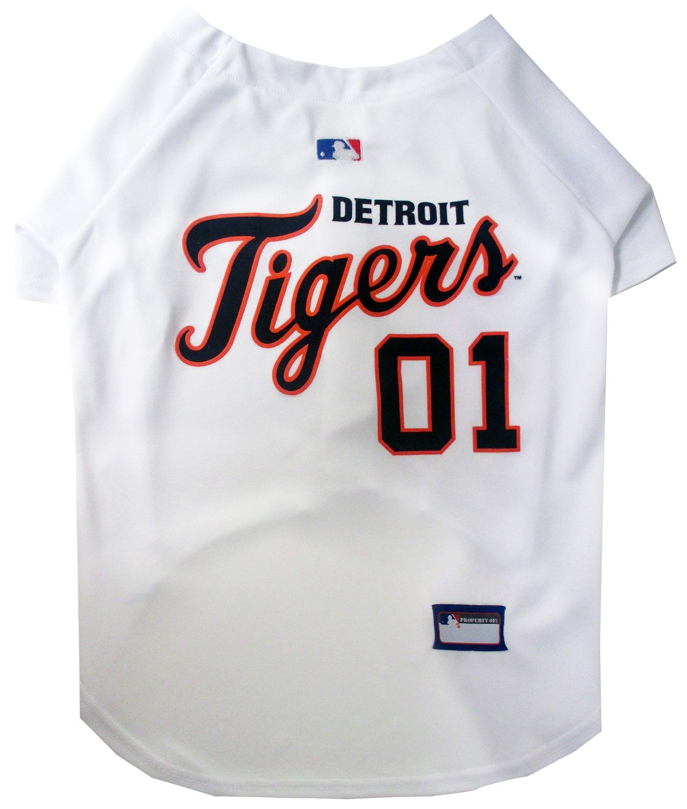 Detroit Tigers Dog Jersey - Medium