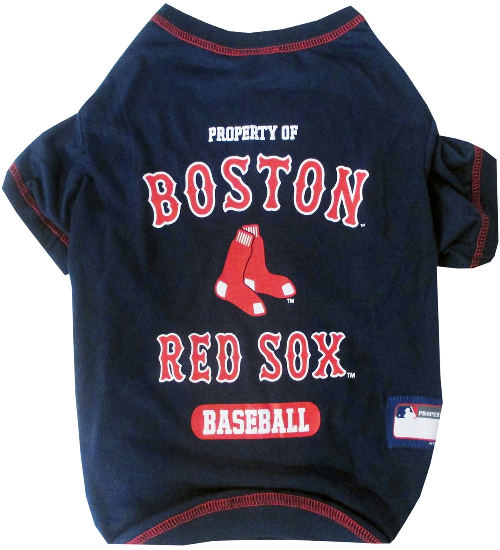 Boston Red Sox Dog Tee Shirt - Large