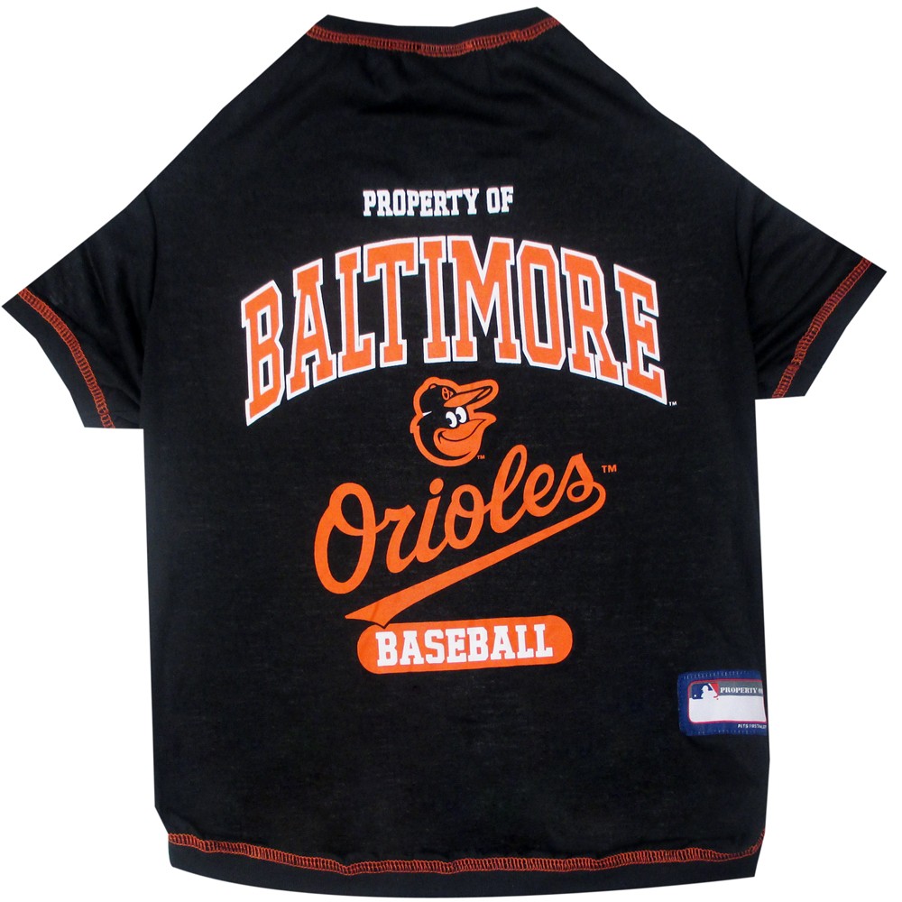Baltimore Orioles Dog Tee Shirt - Large