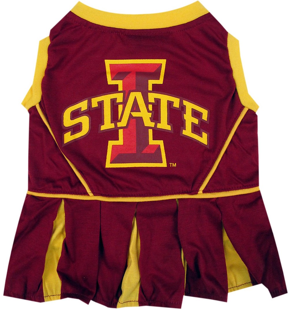 Iowa State Cheerleader Dog Dress - Xtra Small