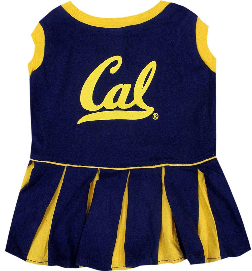 Cal Berkeley Cheerleader Dog Dress - Xtra Small