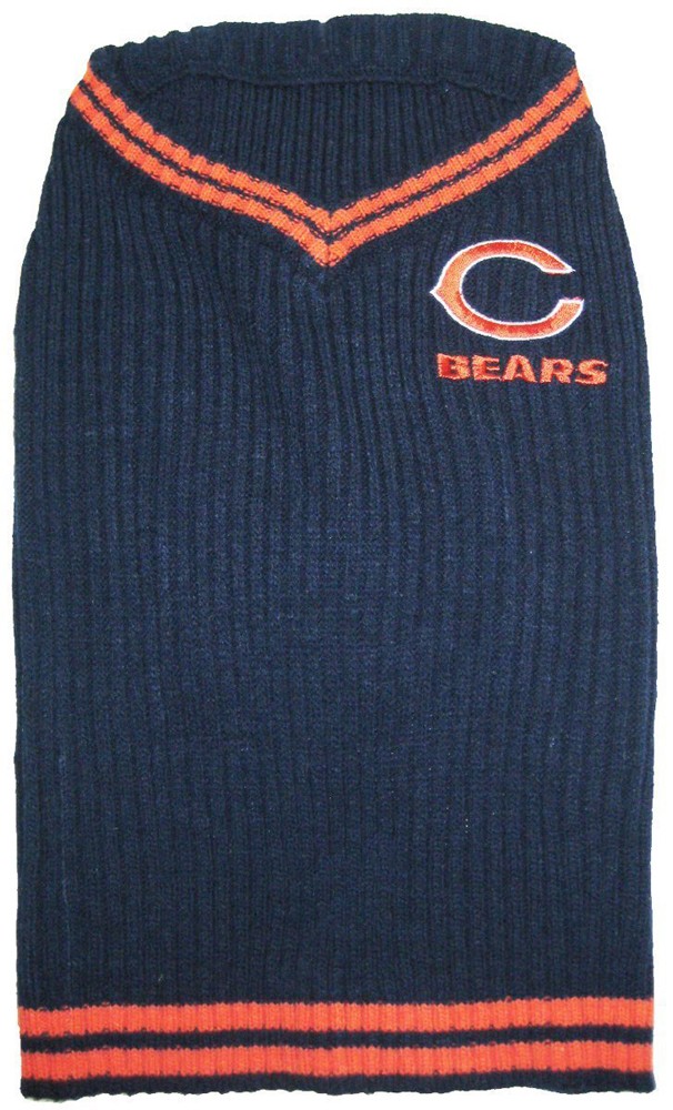 Chicago Bears Dog Sweater - Large