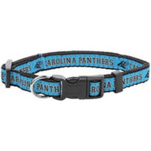 Carolina Panthers Dog Collar - Ribbon