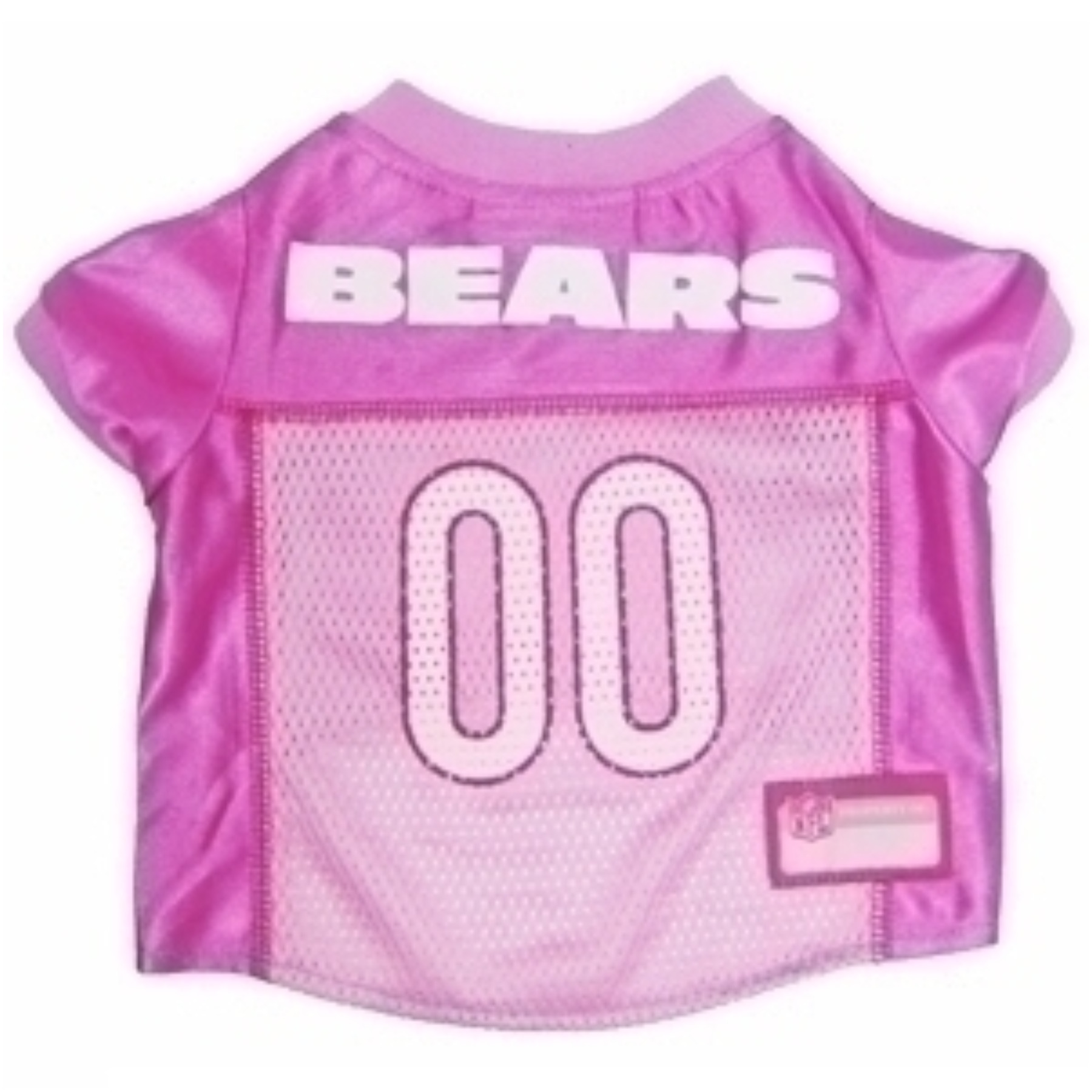 Chicago Bears Dog Jersey - Pink
