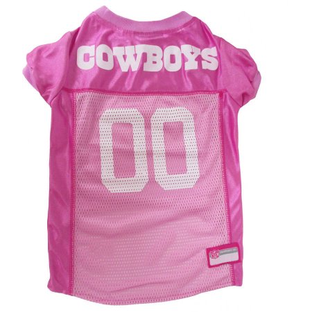 Dallas Cowboys Dog Jersey - Pink