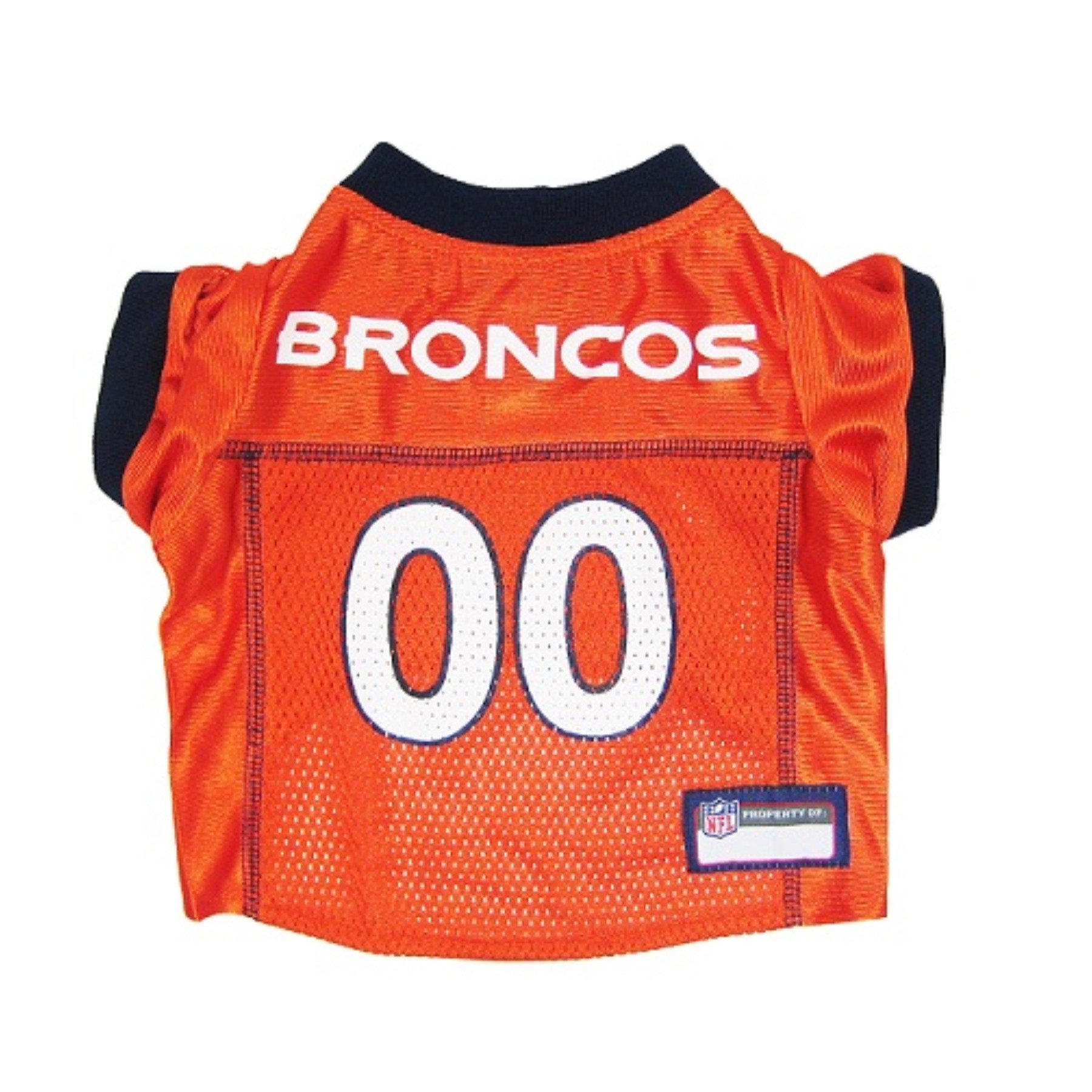 Denver Broncos Dog Jersey - Orange