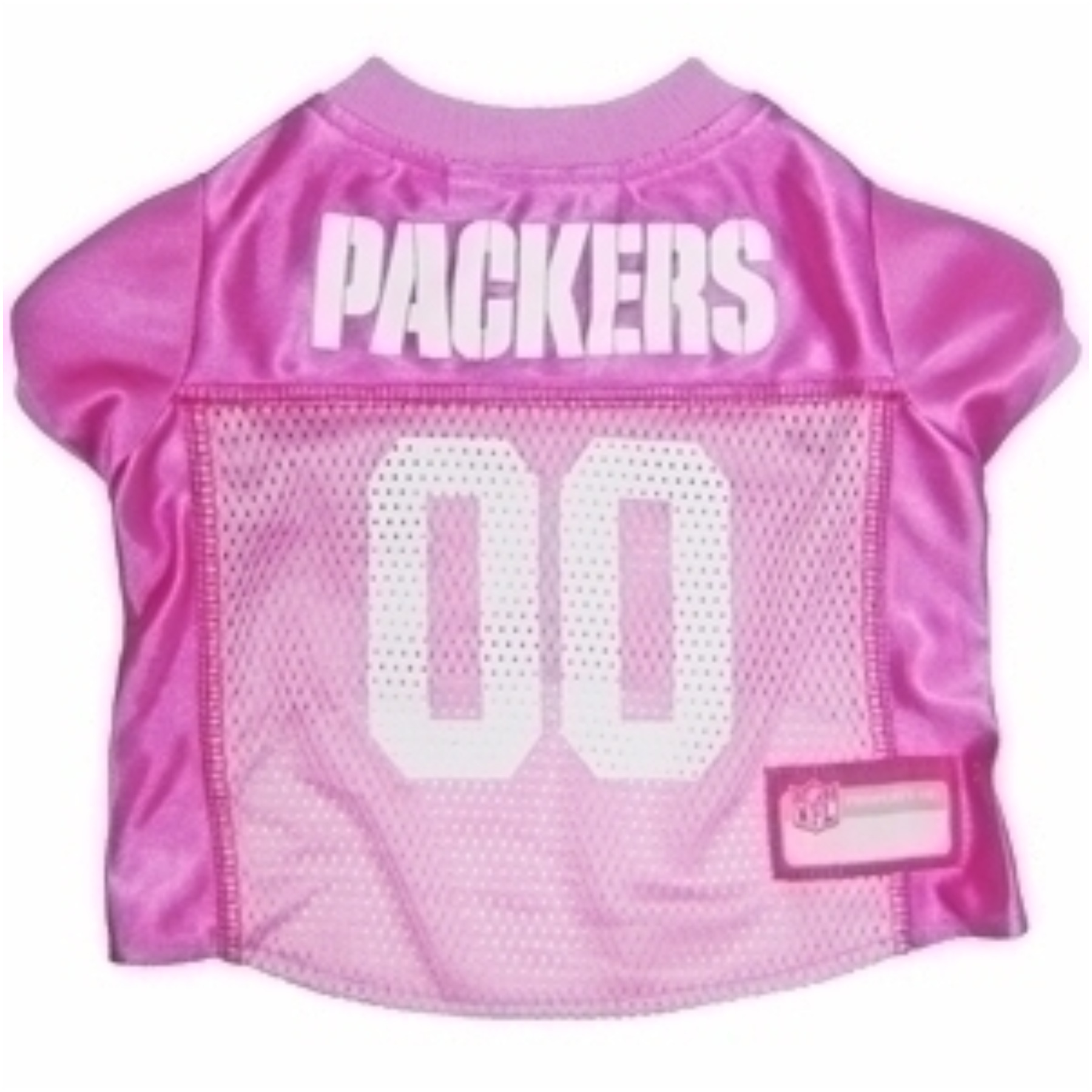 Green Bay Packers Dog Jersey - Pink