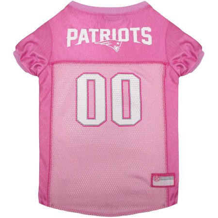 New England Patriots Dog Jersey - Pink