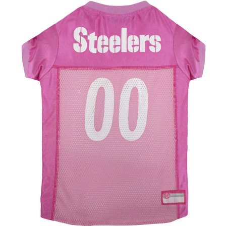 Pittsburgh Steelers Dog Jersey - Pink