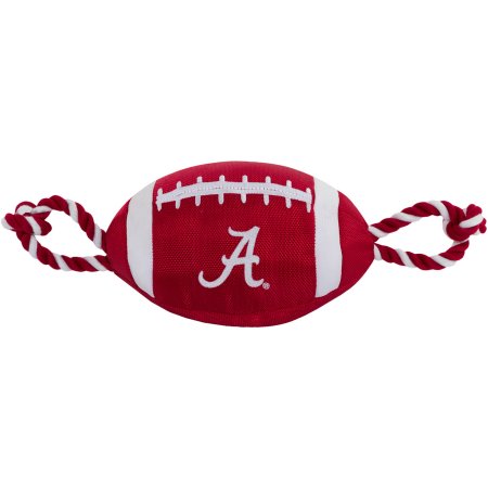 Alabama Plush Football Dog Toy