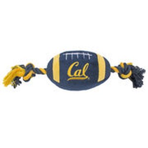 California Berkeley Plush Football Dog Toy