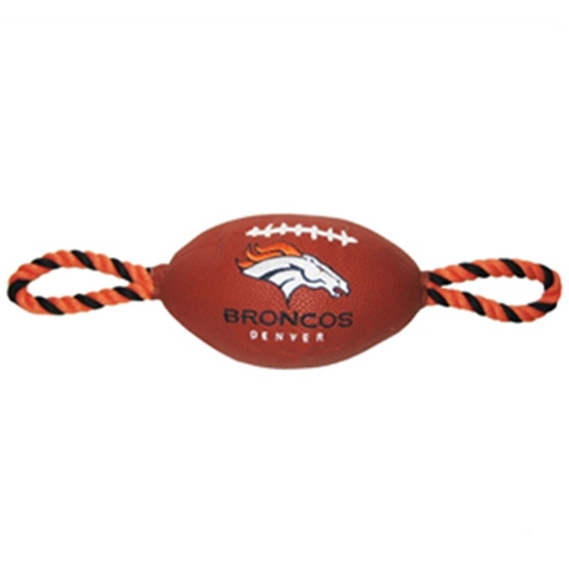 Denver Broncos Pebble Grain Dog Toy