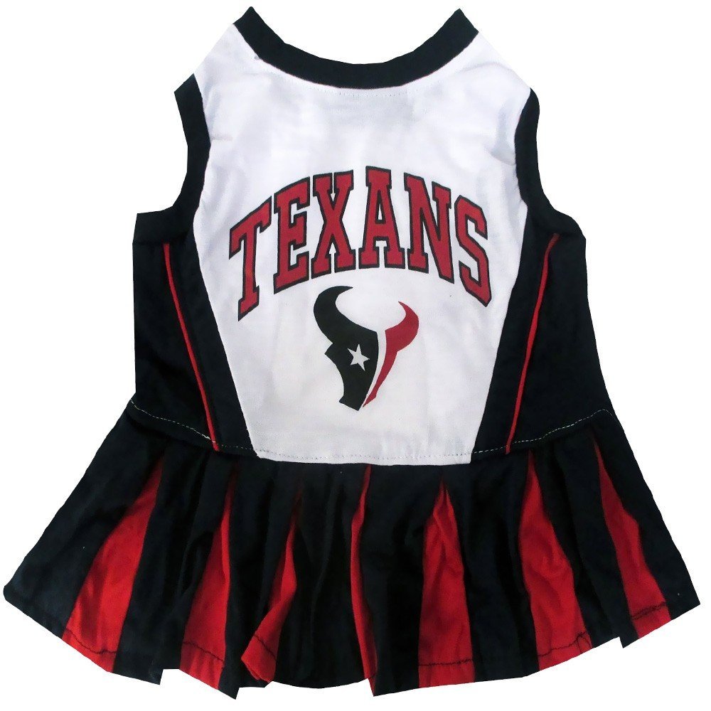 Houston Texans Cheerleader Dog Dress - Medium