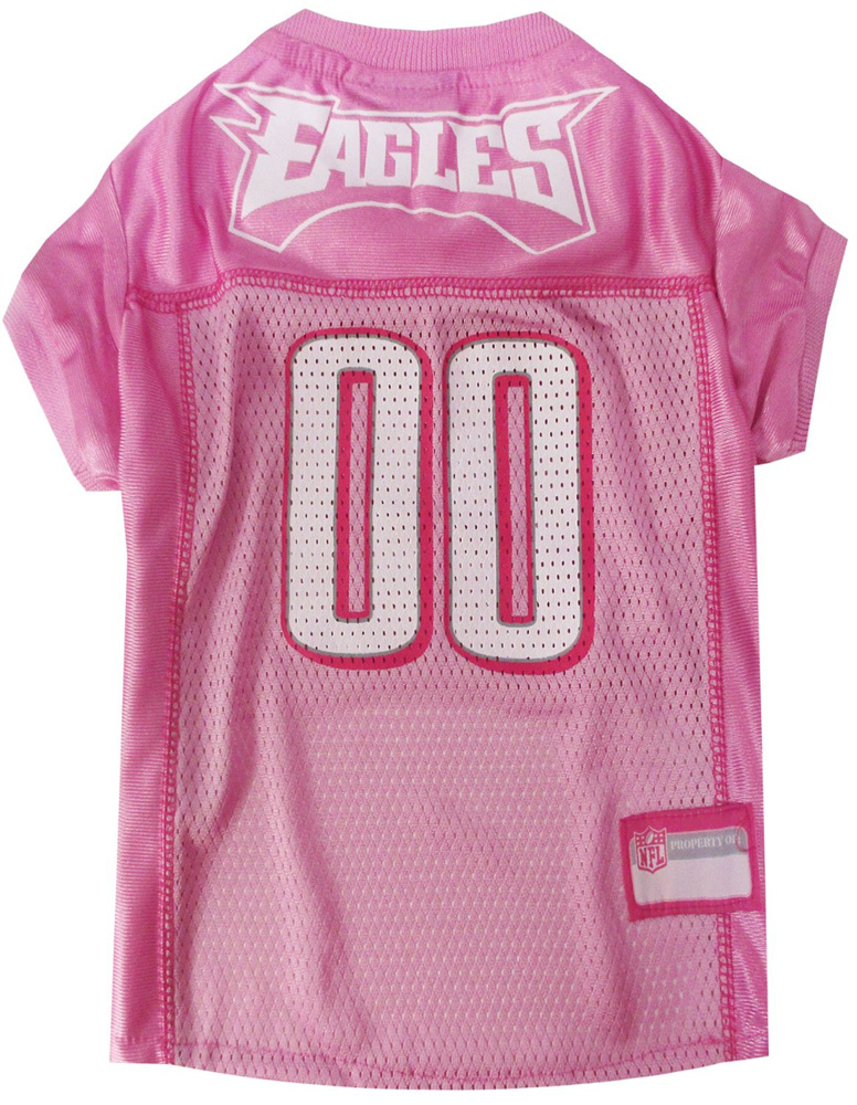 Philadelphia Eagles Dog Jersey - Pink - Xtra Small