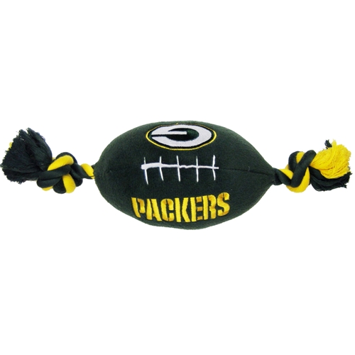 Green Bay Packers Plush Dog Toy
