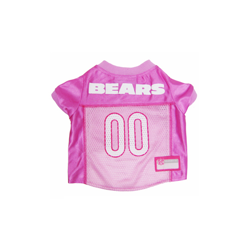 Chicago Bears Dog Jersey - Pink - Xtra Small