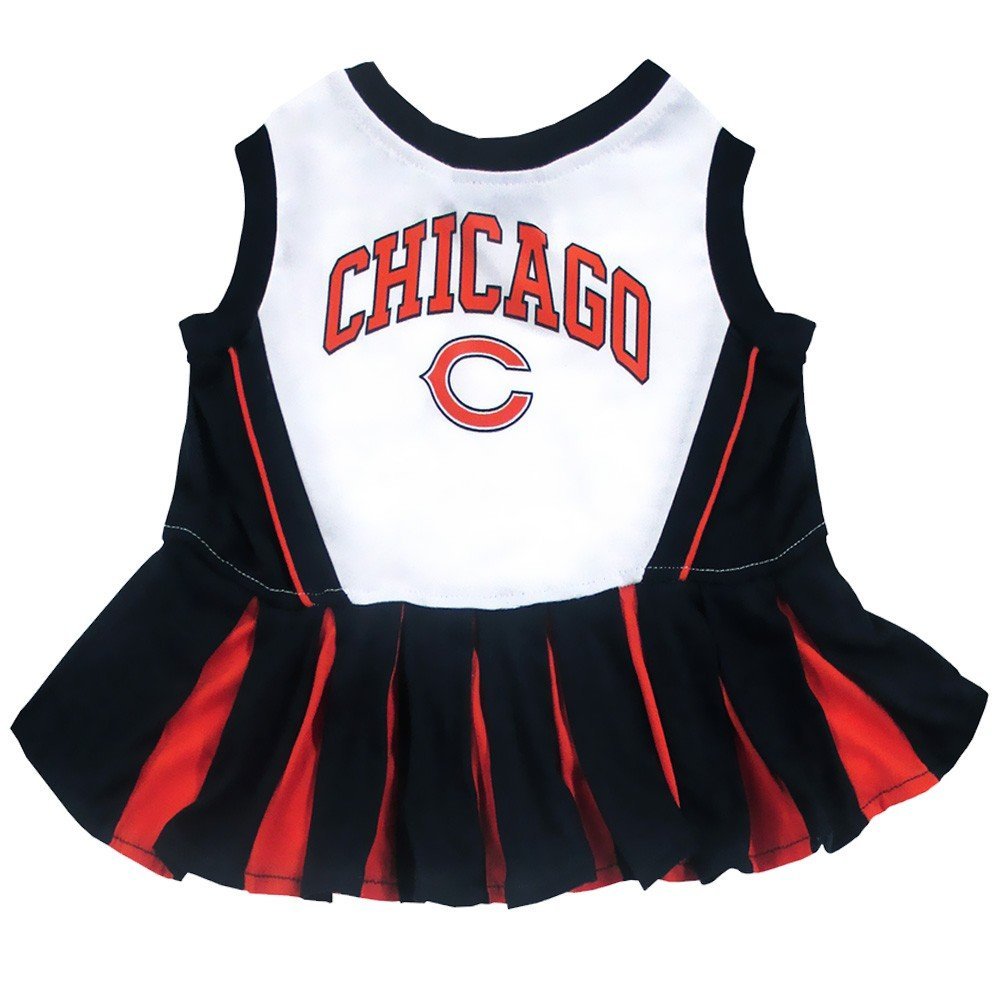 Chicago Bears Cheerleader Dog Dress - Xtra Small