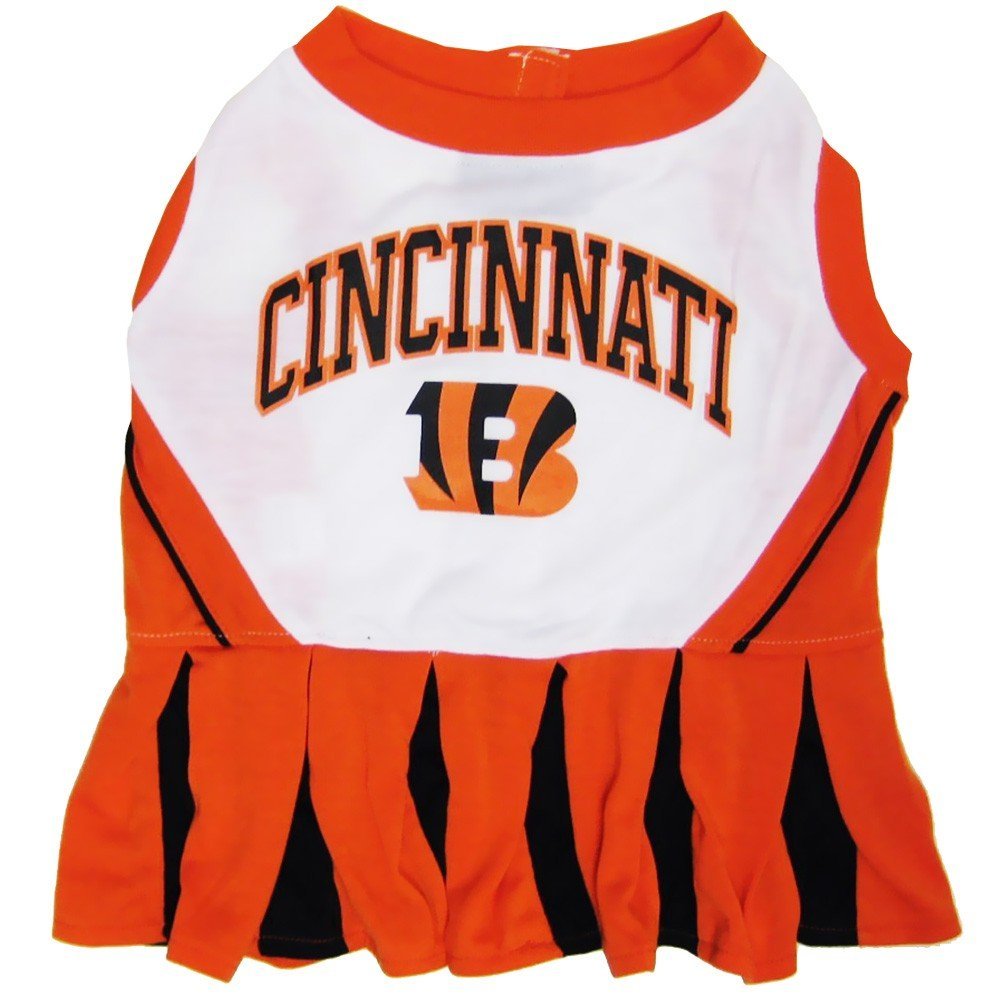 Cincinnati Bengals Cheerleader Dog Dress - Small