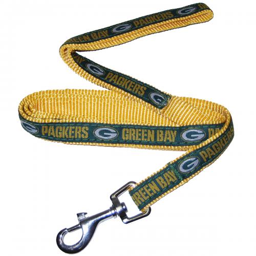 Green Bay Packers Dog Leash - Ribbon