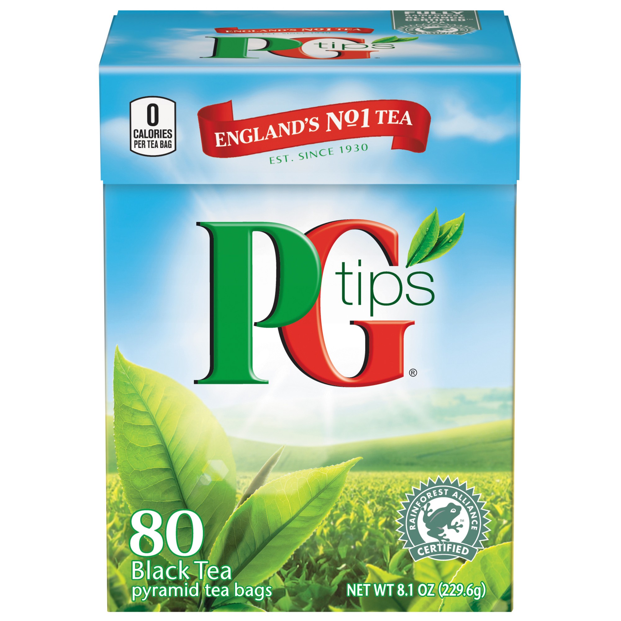 Pg Tips Pyrmd Black Tea 80 (12x80BAG )