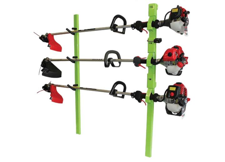 TOW RAX TRIMMER RACK FOR 3 TRIMMERS SLAM LATCH ANGLE UP 55L X 6W X 6H