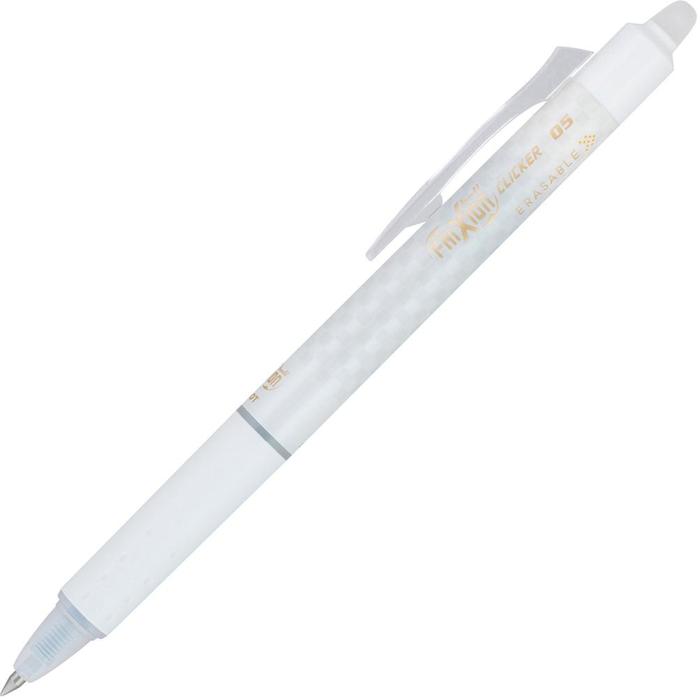 FriXion Clicker Erasable Gel Pen - Extra Fine Pen Point - 0.5 mm Pen Point Size - Refillable - Retractable - Black Gel-based Ink