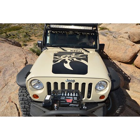 Poison Spyder Customs Spydershell Inc 17-02-080-cop1 Jk Inner Fender Coilover Vented Front