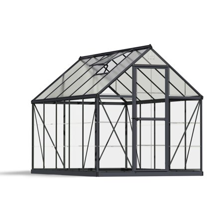 Palram - Canopia Hybrid 6' x 10' Greenhouse - Gray