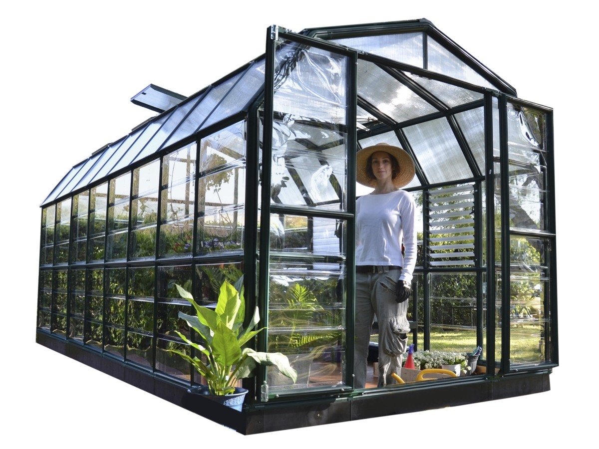 Palram - Canopia Prestige 8' x 16' Greenhouse - Clear