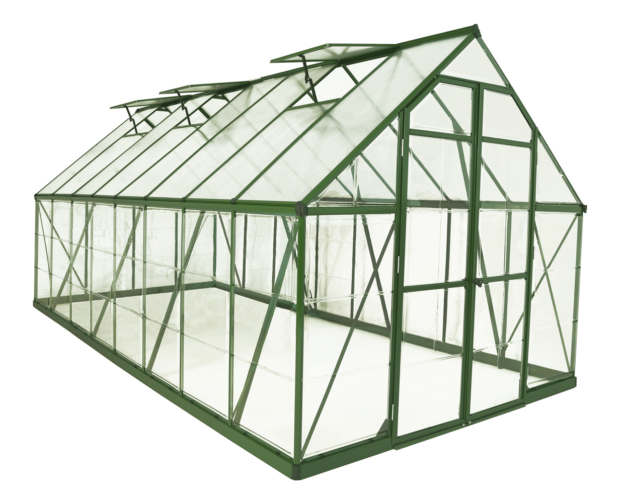 Palram - Canopia Balance 8' x 16' Greenhouse - Green