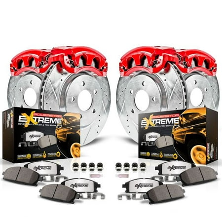 FRONT AND REAR Z36 TRUCK AND TOW PERFORMANCE BRAKE KIT WITH CALIPERS