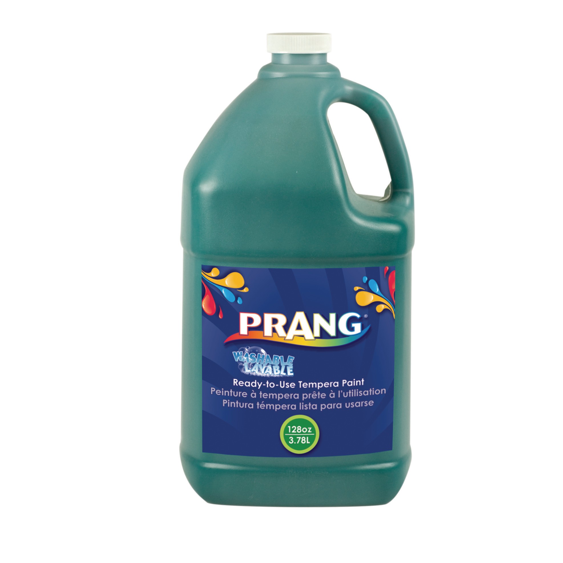 Washable Paint, Green, 1 gal Bottle