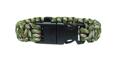 Firestarter Camo Paracord Bracelet